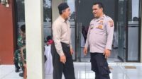 Bhabinkamtibmas Polsek Malausma kunjungi tokoh masyarakat untuk menyampaikan pesan kamtibmas