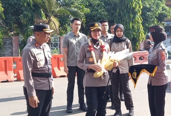 AKBP Rita Suwadi resmi menjabat Kapolres Majalengka Polda Jabar.