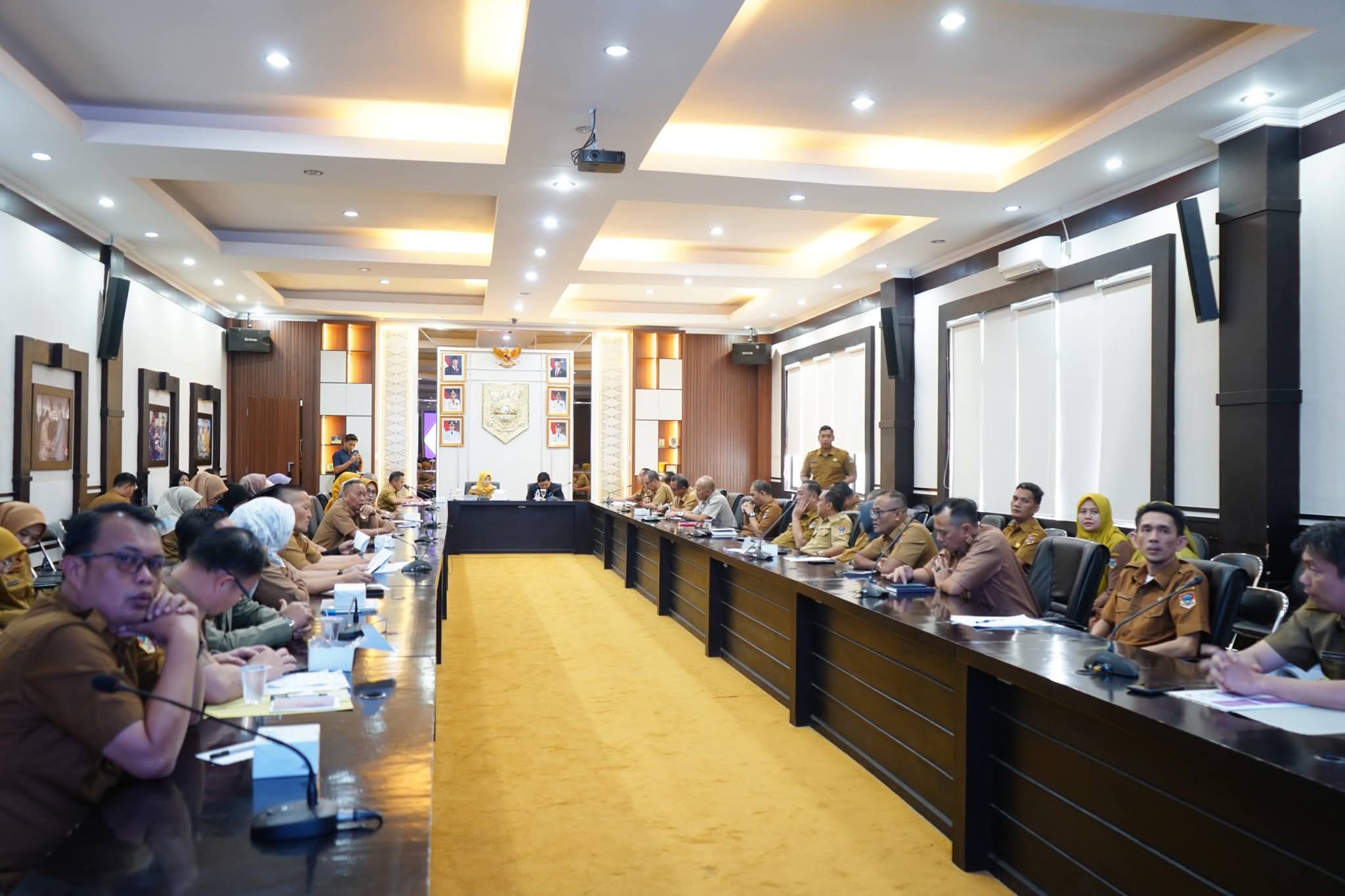 Rapat pembahasan dan penyelarasan data dukung Laporan Kinerja Instansi Pemerintah (LKjIP) Tahun 2025–2026