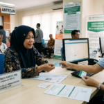 Ilustrasi kartu BPJS Kesehatan PBI dan Non-PBI yang menunjukkan perbedaan kepesertaan.