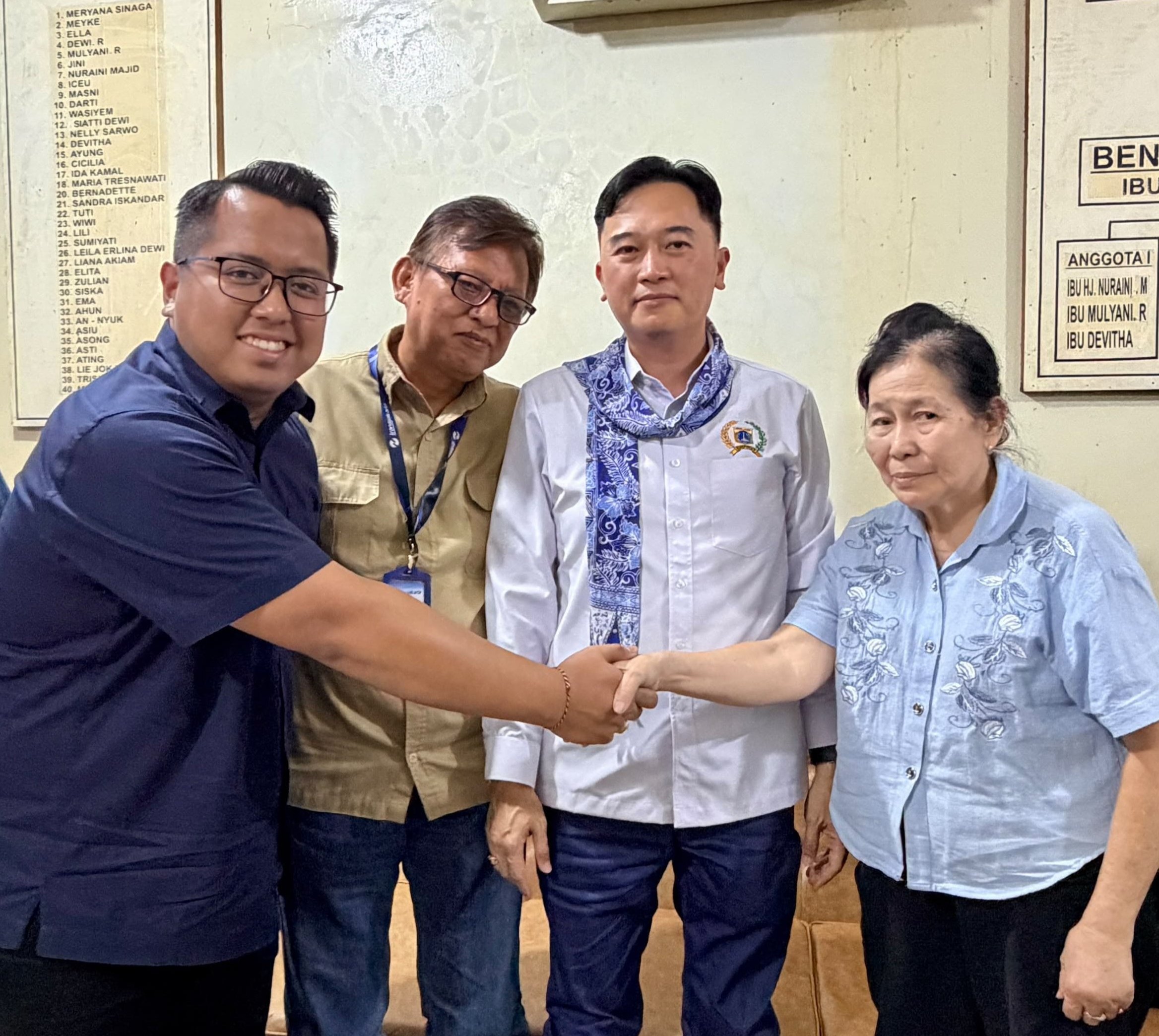Anggota DPRD Provinsi DKI Jakarta dari Fraksi Partai Solidaritas Indonesia (PSI), Kevin Wu, berhasil memfasilitasi mediasi antara