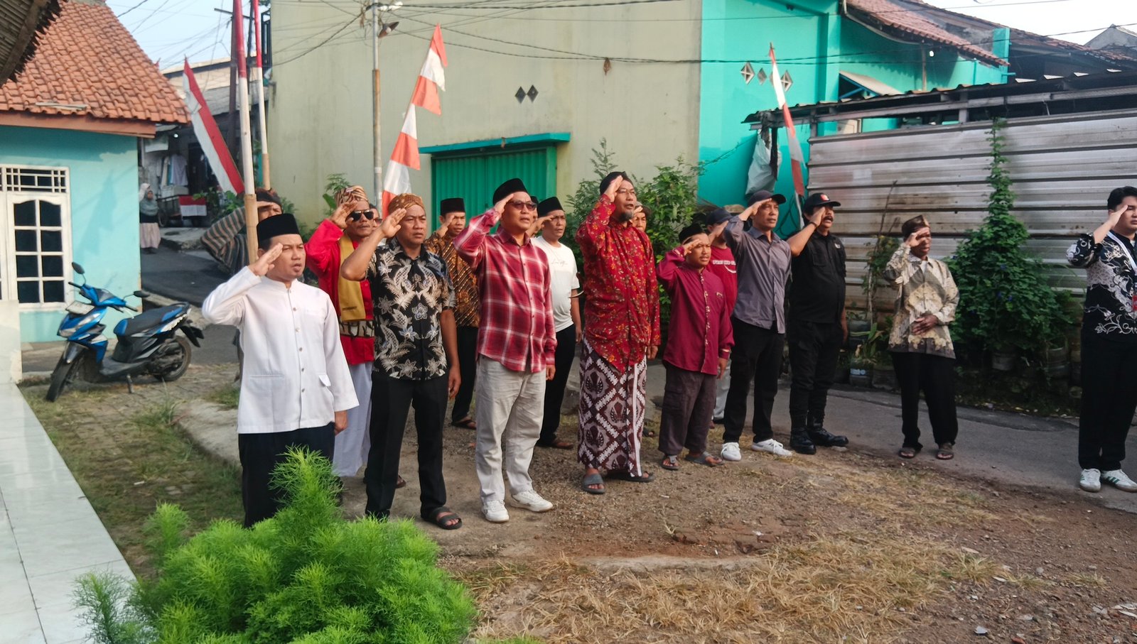 IMG 20260817 072033 HUT Kemerdekaan Republik Indonesia ke-81, di gang Dukuh RT06 RW03, Kelurahan Neroktog.