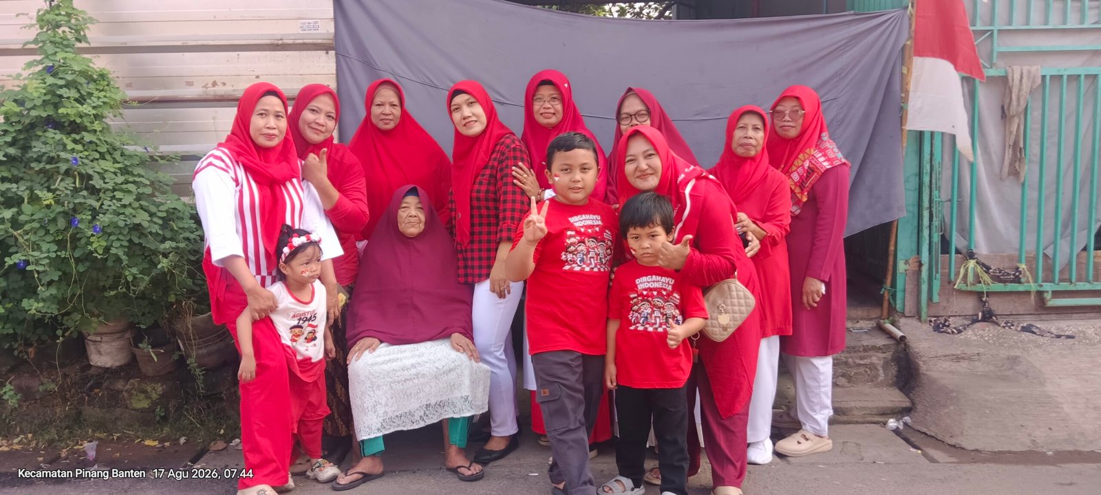 IMG 20260817 074458 HUT Kemerdekaan Republik Indonesia ke-81, di gang Dukuh RT06 RW03, Kelurahan Neroktog.