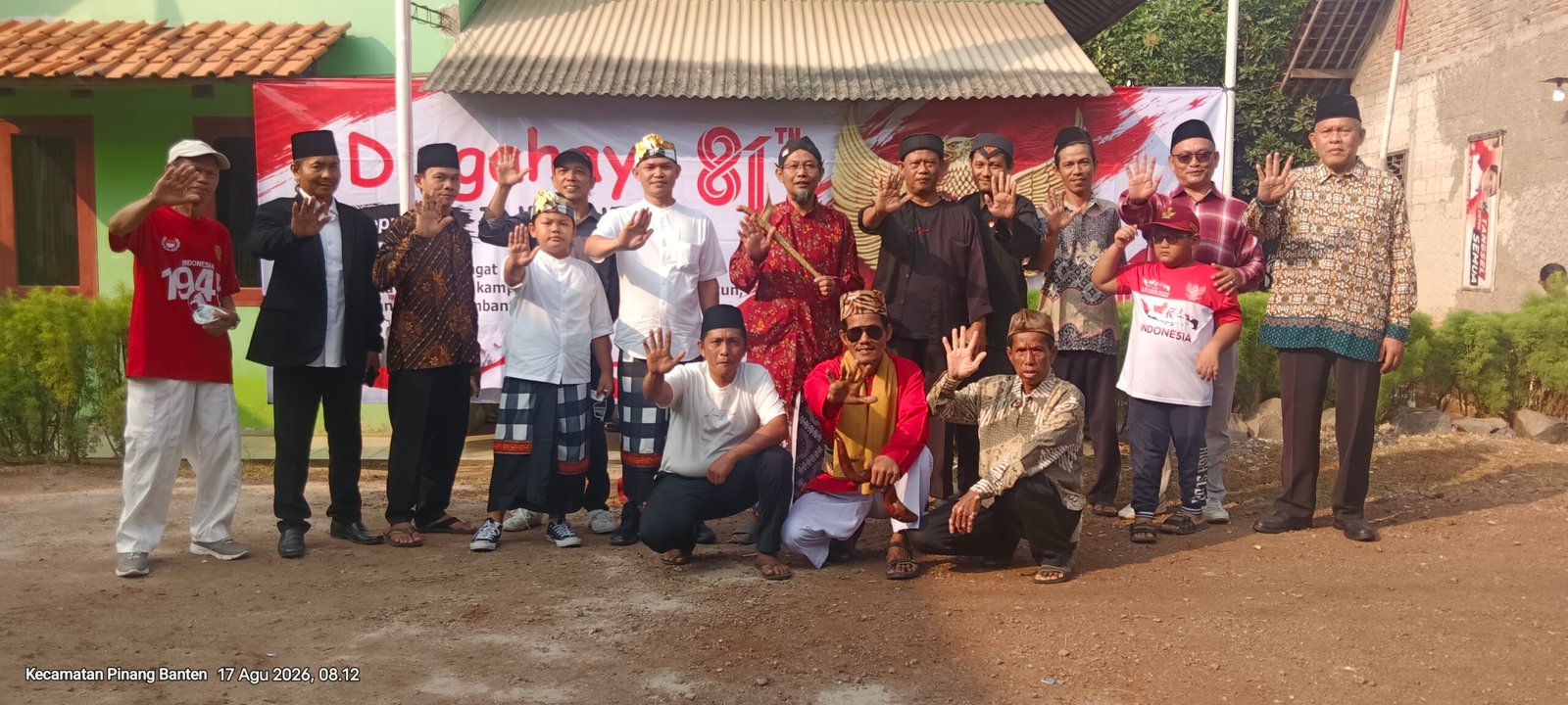 IMG 20260817 081252 HUT Kemerdekaan Republik Indonesia ke-81, di gang Dukuh RT06 RW03, Kelurahan Neroktog.