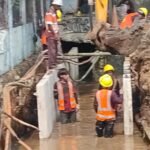 Proyek pembangunan trotoar dan saluran di Jalan Pemuda Sisi Selatan, Jakarta Timur, yang bersumber dari APBD DKI Tahun Anggaran 2026