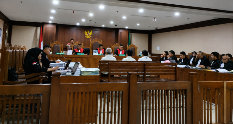 Sidang lanjutan perkara dugaan tindak pidana korupsi pekerjaan pendukung penerbitan Sertifikat Verified Gross Mass (VGM)