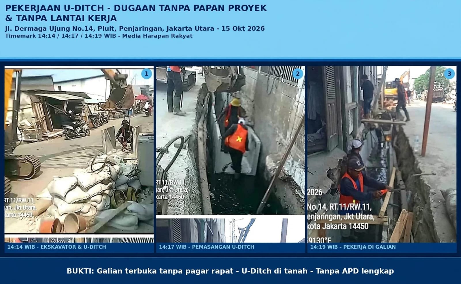 IMG 20261017 WA0004 Tim Media harapanrakyatonline.com mendokumentasikan pekerjaan Sudis SDA Jakut.