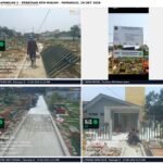 Proyek Penataan RTH Makam Wilayah Jakarta Utara di Jalan Papanggo III RT 006/RW 003, Kelurahan Papanggo, Kecamatan Tanjung Priok, menuai sorotan warga.